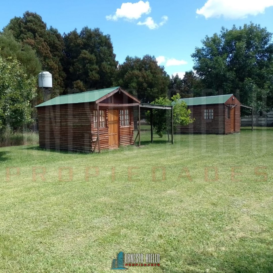 VENTA PREDIO DE 19.491M2 EL ALBOR , GRAL. J. MADARIAGA. COMPLEJO DE CABAÑAS CON PISCINA. 30KM DE PINAMAR. (ACTUALMENTE EN FUNCIONAMIENTO CON CLIENTELA PROPIA)