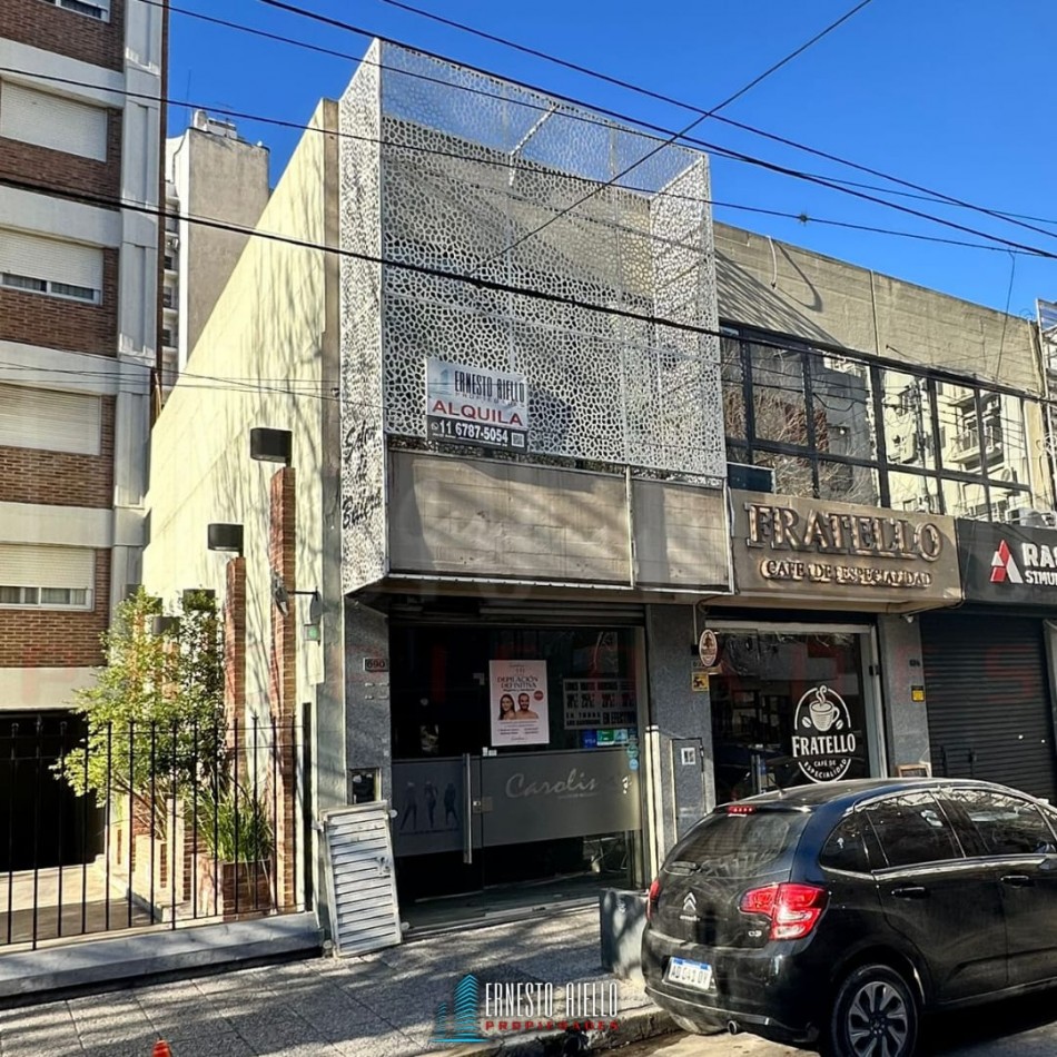 ALQUILER AMPLIO LOCAL CON TERRAZA EN QUILMES CENTRO 