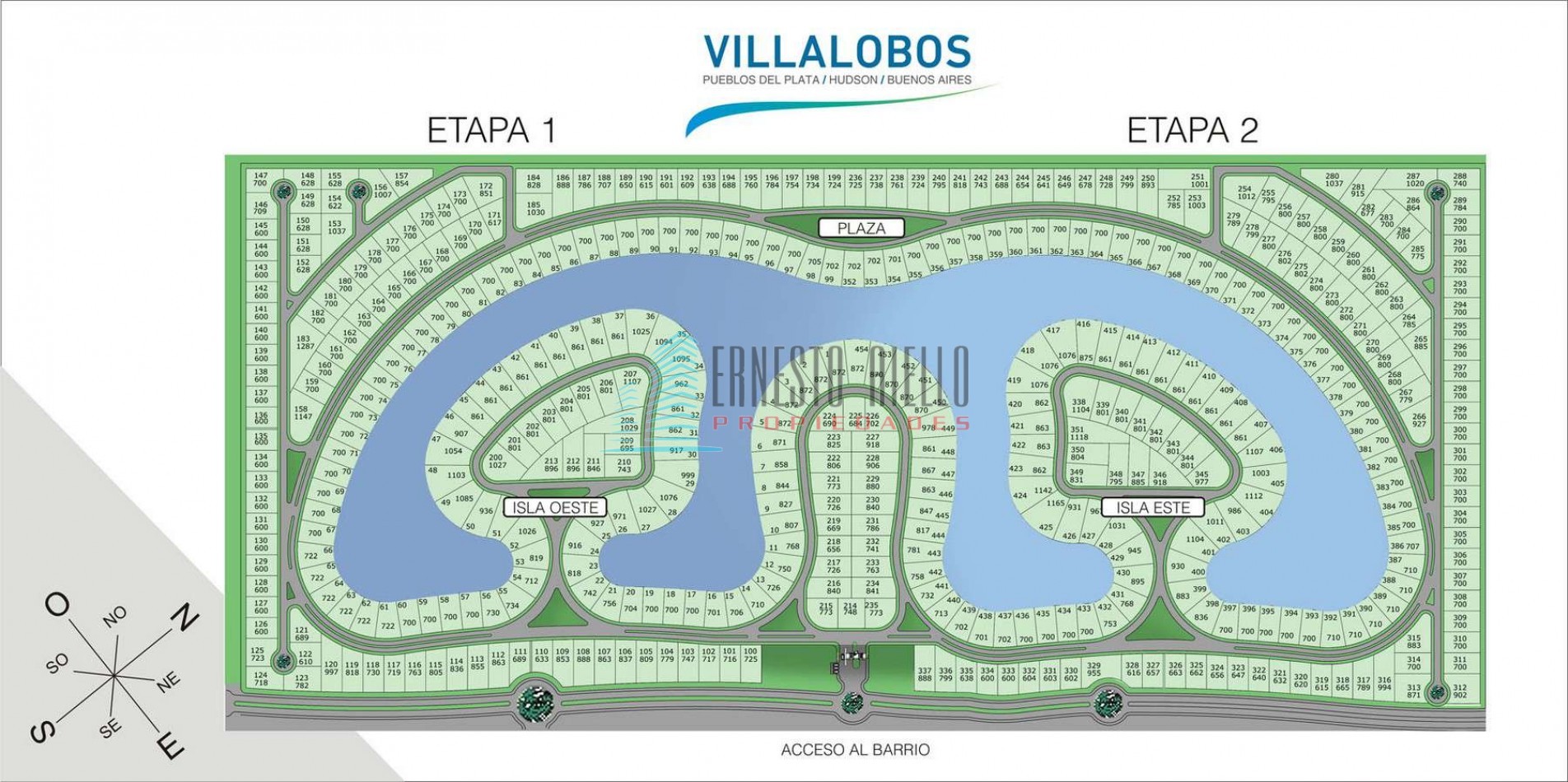 A. VENTA Espectacular Lote Villalobos AL AGUA