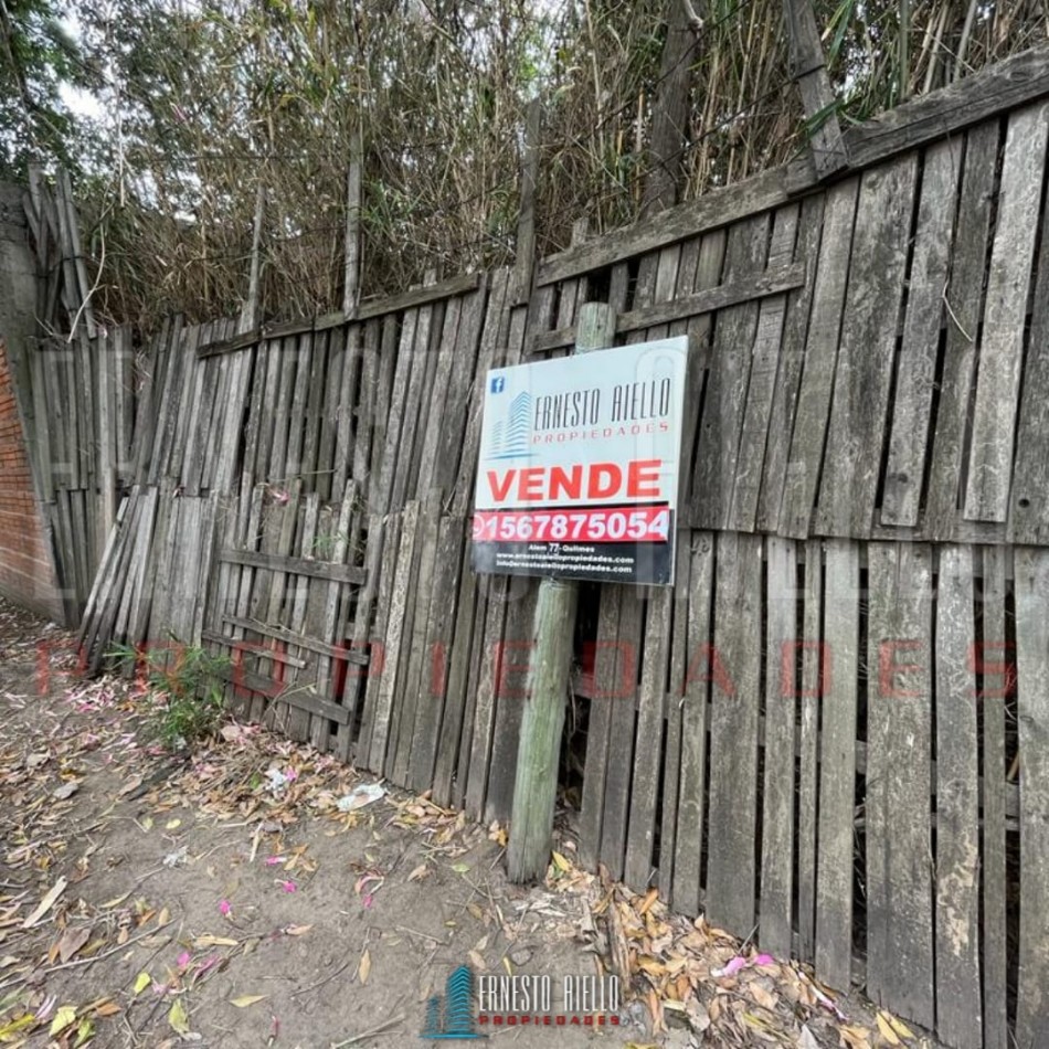 LOTE EN VENTA BERAZATEGUI MEDIDAS: 10 DE FRENTE X 20 DE LARGO.