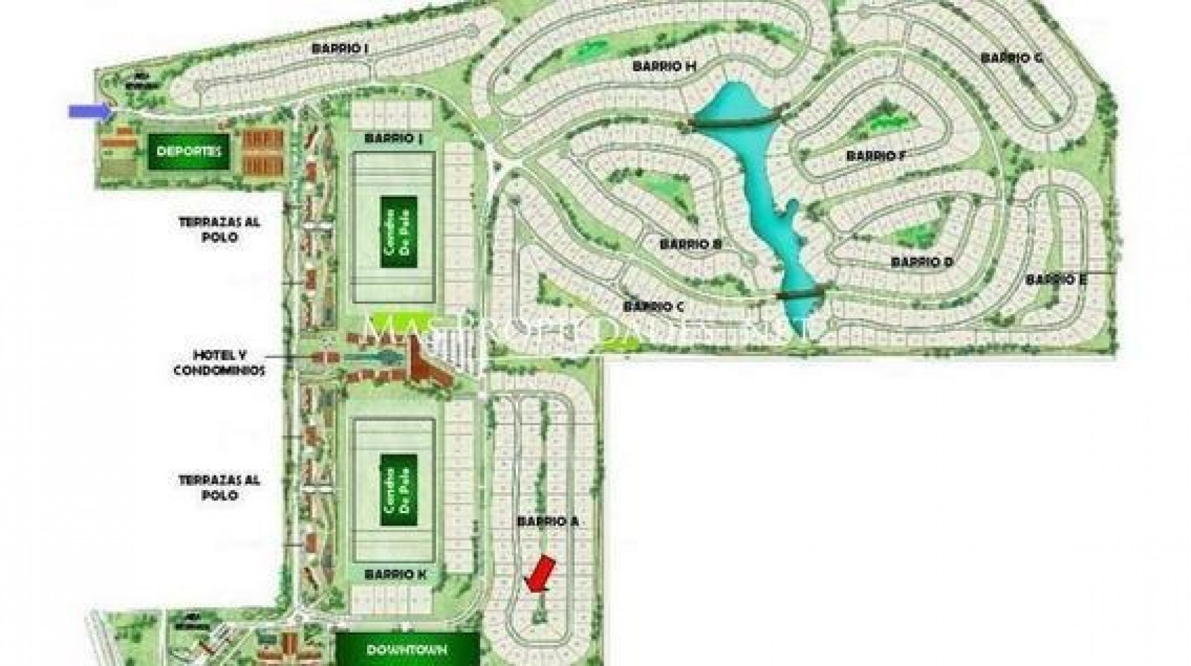 VENTA LOTE FRENTE AL CAMPO DE POLO, GREENVILLE POLO & RESORT.