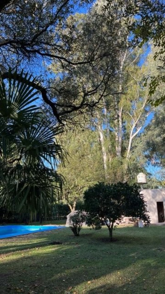 VENTA HERMOSA QUINTA DE 3 HECTAREAS CON AÑEJA ARBOLADA, PILETA Y PARRILLA.