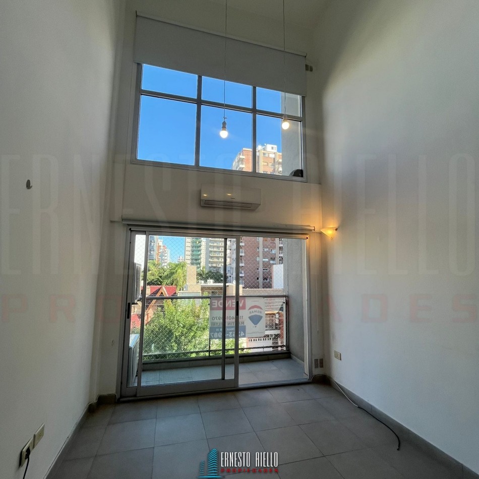 ALQUILER LOFT 2 AMBIENTES CON BALCON Y COCHERA en SUBSUELO. QUILMES CENTRO